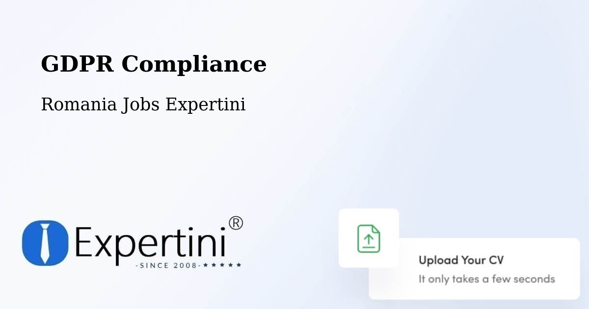 EU GDPR Compliance Statement – Sculia - Romania Jobs Expertini